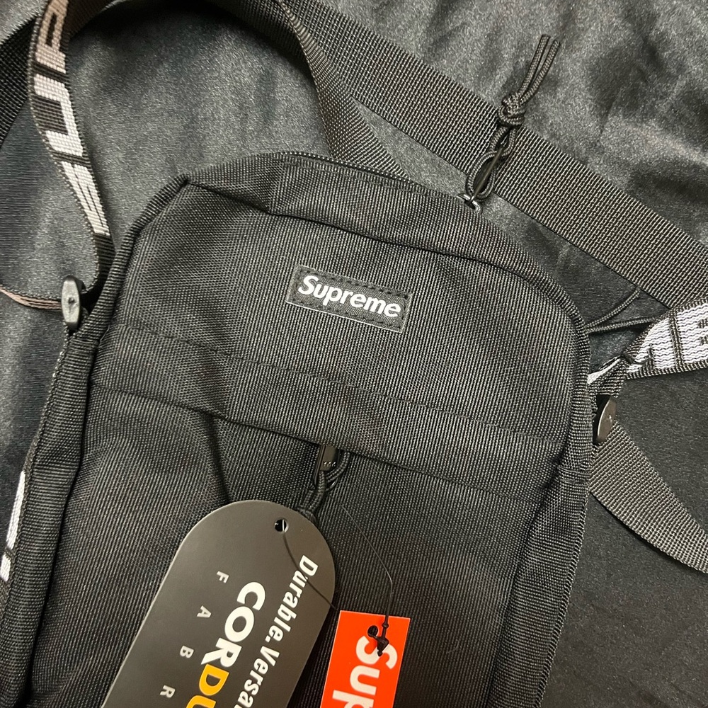 Supreme Black Shoulder Bag